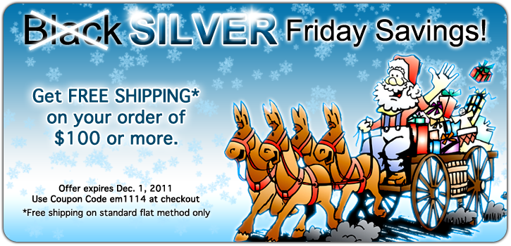 Silver Friday Deals!