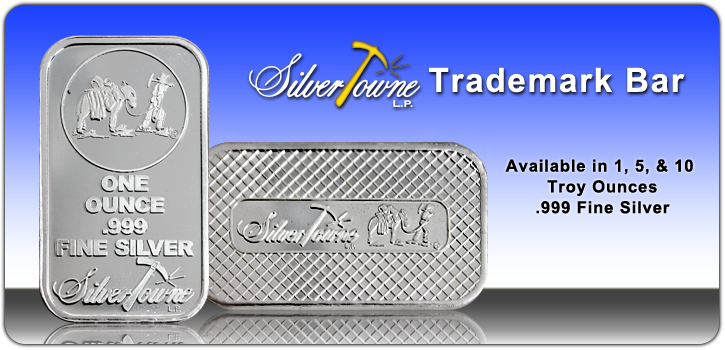 SilverTowne Trademark Silver Bars