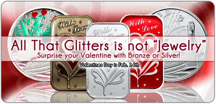 Valentine's Day Bars and Medallions