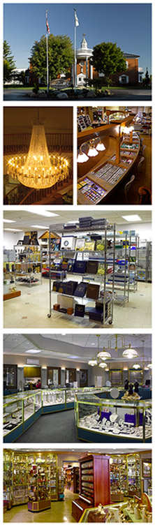 SilverTowne Showroom Departments