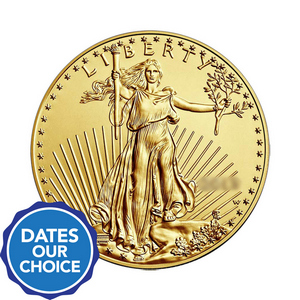 Gold American Eagle Half Ounce Date Our Choice