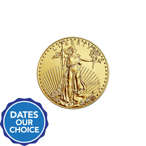 Gold American Eagle Tenth Ounce Date Our Choice