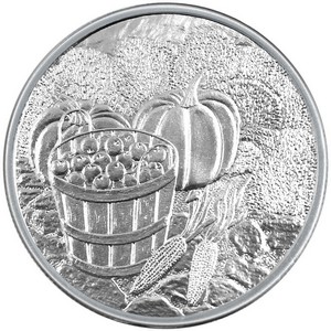 Harvest 1oz .999 Silver Medallion