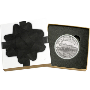 Train Great Western Railway President 442 1oz .999 Silver Medallion