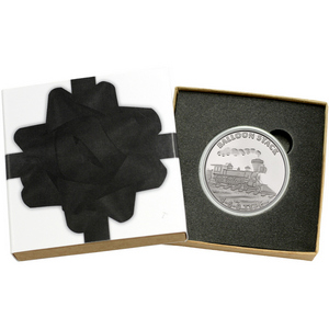Train Balloon Stack 460 Type 1oz .999 Silver Medallion