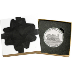 Train Ten Wheeler 1oz .999 Silver Medallion