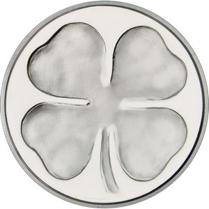 Four Leaf Clover 1oz .999 Silver Medallion