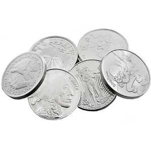 Our Choice 1oz .999 Silver Medallion 5pc