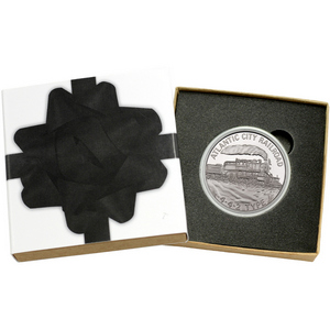 Train Atlantic City Railroad 442 Type 1oz .999 Silver Medallion