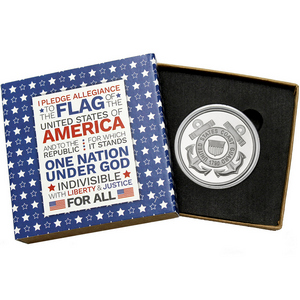 US Coast Guard 1oz .999 Silver Medallion