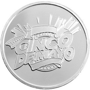 Cinco De Mayo 1oz .999 Silver Medallion