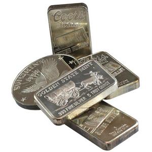 Single 5oz .999 Silver Bar Our Choice Brand