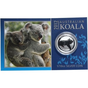 2012 P Australia Silver Koala Tenth Ounce BU