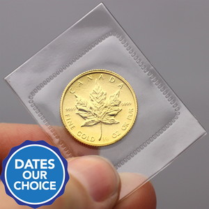Canadian Gold Maple Leaf Quarter Ounce Our Choice Year