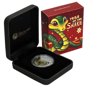 2013 Australia Silver Baby Snake Half Ounce Proof