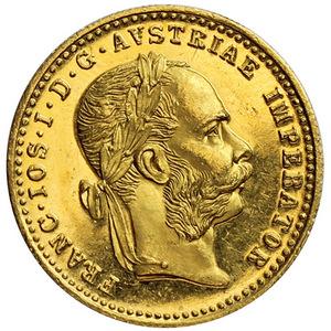 Austria Gold 1 Ducat Date Our Choice UNC