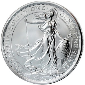 2012 Great Britain Silver Britannia 1oz BU