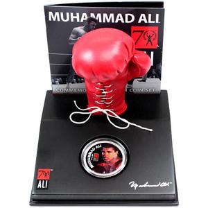 2012 New Zealand Silver Muhammad Ali Commemorative Coin Set Proof