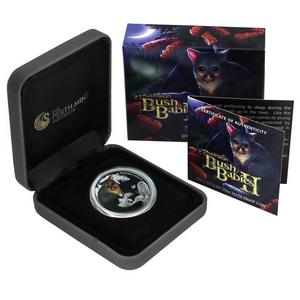 2013 P Australia Silver Bush Babies II Silver Possum Half Ounce Proof