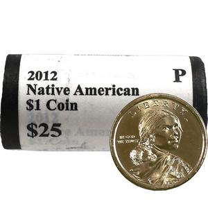 2012 P Sacagawea Dollar UNC Roll