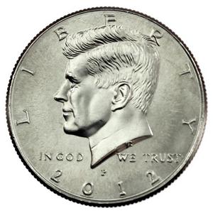 2012 P Kennedy Half Dollar BU