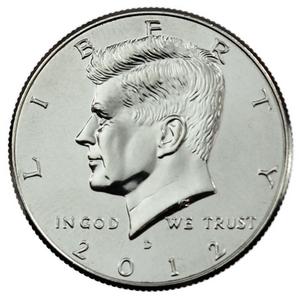 2012 D Kennedy Half Dollar BU