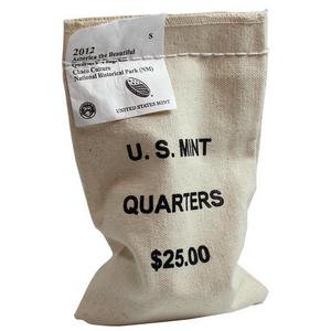 2012 S America The Beautiful Chaco Culture Quarter BU 100 Sealed Bag