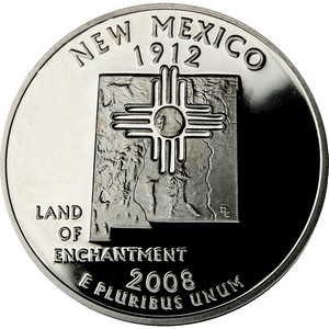 2008 S New Mexico State Quarter PF