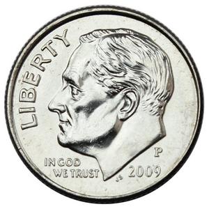 2009 P Roosevelt Dime BU