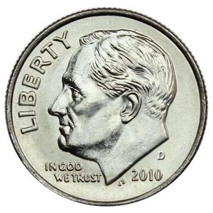 2010 D Roosevelt Dime BU