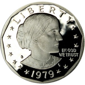 1979 S Susan B Anthony Dollar PF Type 1