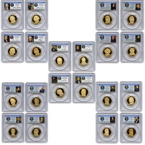 Presidential Dollars 5 Year 20 PC Set PR69 DCAM  PCGS