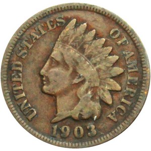 1903 Indian Head Cent G/VG