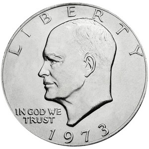 1973 Eisenhower Dollar BU