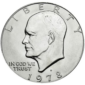 1978 D Eisenhower Dollar BU