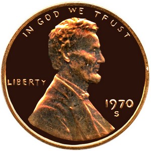1989 S Lincoln Cent Memorial Reverse PF