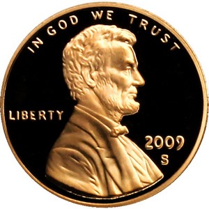 2009 S Lincoln Cent Bicentennial Presidency PF