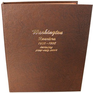Dansco 1932-1998 Silver/Clad Washington Quarter Set Circ