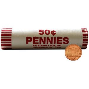 2012 P Lincoln Union Shield Cent UNC Roll