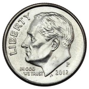 2012 P Roosevelt Dime BU