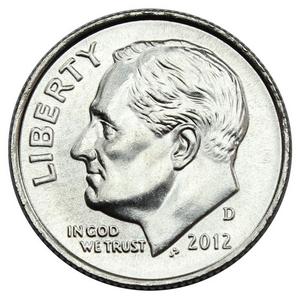 2012 D Roosevelt Dime BU