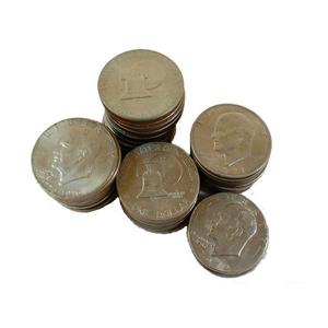 50pc Circulated Eisenhower Dollar Grab Bag