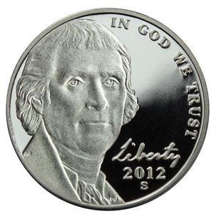 2012 S Jefferson Nickel PF