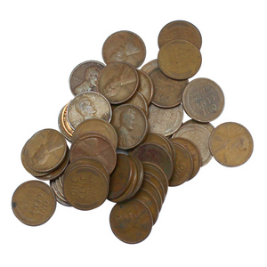 50pc 20s Wheat Penny Grab Bag