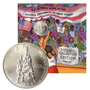 1995 S Olympic Basketball Half Dollar Young Collectors Edition Series 1