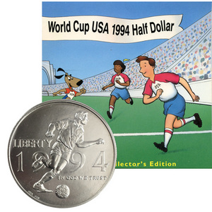1994 D World Cup Half Dollar Young Collectors Edition