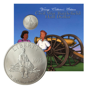1995 S Civil War Half Dollar Young Collectors Edition