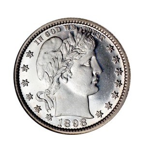 1915 D Silver Barber Quarter G/VG