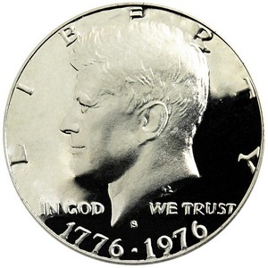 1976 S Silver-Clad Kennedy Half Dollar PF