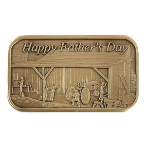 Fathers Day Barn Bronze Bar
